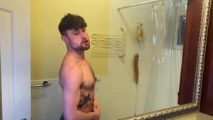 BrotherCrush: Gay Stepbrother Shower Sex: Hot & Steamy