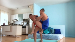 StayHomeBro - Gay Bro Casey Archer Wrestling Competition