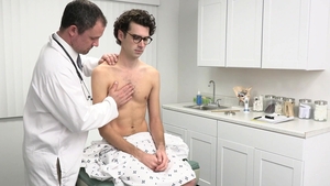 DoctorTapes: Nerdy Twink Visits Gay Doctor Mark Something
