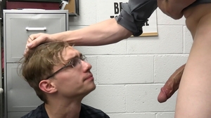Young Perps - Darron Bluu and Cole Church drained in the backroom