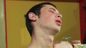 EastBoys - Young straight guy Blake goes for cum in mouth