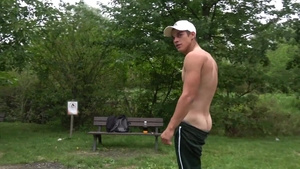 EastBoys: Daniel Donovan's Outdoor Muscle Flexing Session
