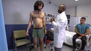 DoctorTapes: Black BBC Gay Doctor Joins Kinky Threesome