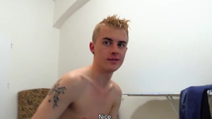 CzechHunter - Czech guy Hunter craving POV masturbation