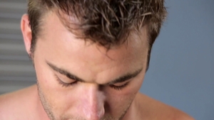 NextDoorMale: Hairy Muscular Gay Porn Star Tristan Scott Jerks Off