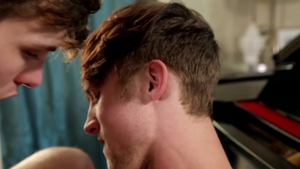 Sexy European Twinks Fucking Near The Piano