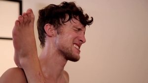 Hairy Scotty Zee and Victor Powers Stroke and Tease Scene