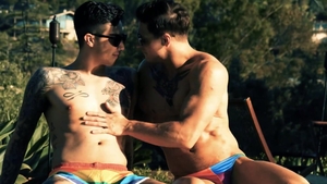 Kian Kane enjoys tea-bagging, handjobs, and elite fucking too