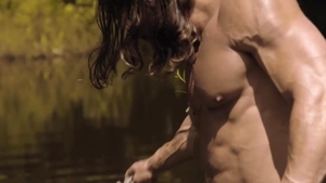 Sunny outdoor bareback threesome leads all lovers to strong orgasms of pleasure