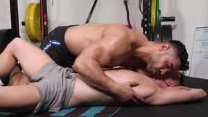 Muscle worship and hardcore fucking with true gay machos