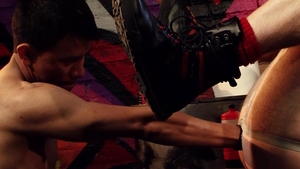 Fisting Central: Ginger Takes Gloved Fist from Latino