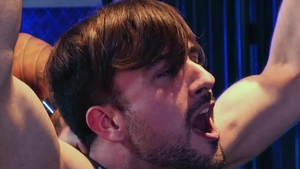 FistingInferno - Restrained Mason Lear Whipped By His Master