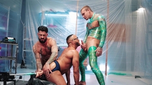 Fetish Force - Thick Dillon Diaz toys action scene