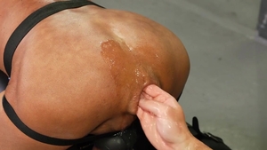 Club Inferno Dungeon: Drew's Raw Cock Plunges Wrex Deep