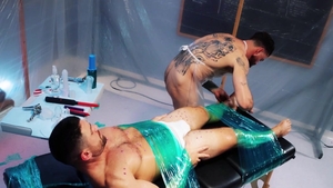 Fetish Force: Electro Bareback online fun with Alpha