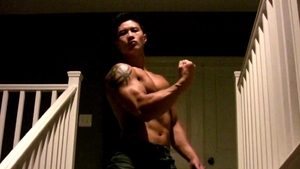 CumFu: Solo with Fantastic Body Chinese Gay Dude Peter Le