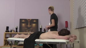 EuroBoyXXX: Reece Bentley enjoys sensual relaxing massage