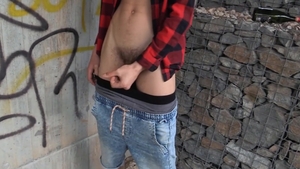 Czech Hunter: Gay Hunter POV blowjob cum