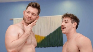 SeanCody: Muscled gay athlete Kyle missionary fucking