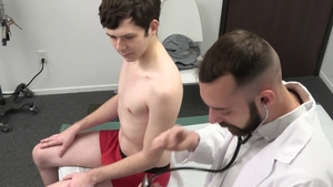 DoctorTapes: Gay Teen Gets Cum Shot at Doctor's Office