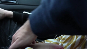 EastBoys: Handjob Outdoors for a Skinny Ginger Twink