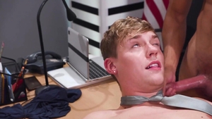 AdultTime: Nerdy Twink Gets Gangbanged in The Classroom