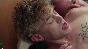 DisruptiveFilms.com: Curly Twink Gets His Ass Pounded From Behind