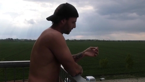 FrankfurtSexStories - Cumshot for bearded german dude Sanchez Lopez