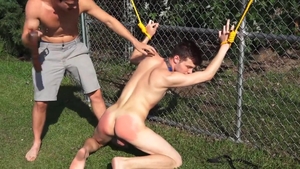 ColbyKnox: Hot Gay Dude Gets His Ass Spanked Hard