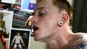 FetishMen: Sucking Off Rubber Dongs and Taking Anal from Machines