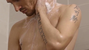 FetishMen: Shower Solo with a Twist of Tats