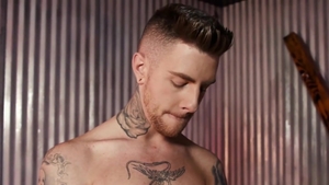 FetishMen: Anal Play Turns Danny Gunn's Cock Rosy Red in Ache and Desire