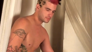 AlternaDudes - Gay Punk Dude with Mohawk Haircut