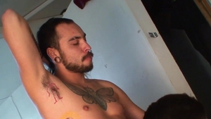 PitsAndPubes: Hot armpit fucking with young twink Aiden Summers