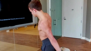 AmericanMuscleHunks: Logan Cross's Perfect Smooth Ass