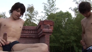 BoyFun - Uncut dick Guilles receiving facial cum loads