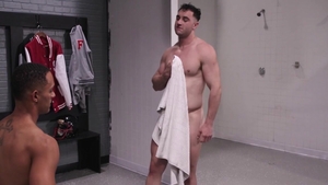 Falcon Studios: Jocks Michael & AJ In The Locker Room