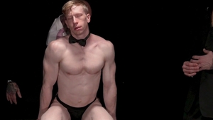 BoyForSale: Muscled Pale Twink Fucked By Two Hot Bears