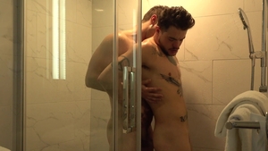 JockPussy: Hot Gay FTM Pair in the Bathroom