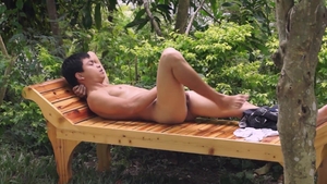 Gay Asian Twinkz: Cute Asian Twink Shows His Hand Job Skills