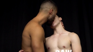 RawFuckBoys: Muscular Brunette Rimming Twink Troye Jacobs