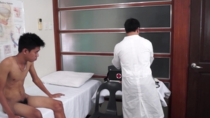 Doctor Twink: Cute Jayrald Under Vahn's Watchful Eye