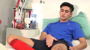 BarebackLatinoz: Anal Play With A Dildo Makes Sonny Moan In Pleasure