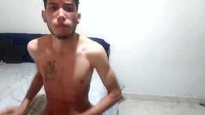 BarebackLatinoz: Little Butt Show During Long Stroke