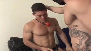 BarebackLatinoz: Arnold's Ass Ridden by Master Santiago