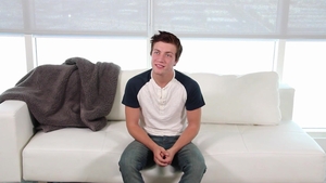 GayRoom: First Time Audition Sex With Twink Logan