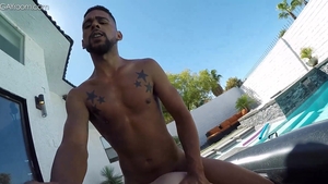 GayRoom - Hot Latino Pornstar Ricky Daniels POV Blowjob