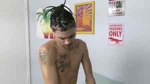 BrokeStraightBoys: Hot Latino Gay Pornstar Chris Star Oral Perfection