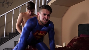ManUpFilms - Superman Dante Gets Fucked by Michael Delray
