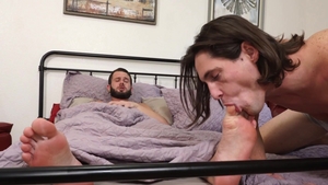 ManUpFilms: Feet fetish scene starring Tony Orlando